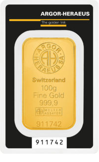 Lingotto d’Oro 24 kt – 100 g